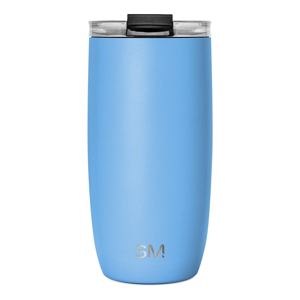 Voyager Tumbler with Clear Flip Lid & Straw